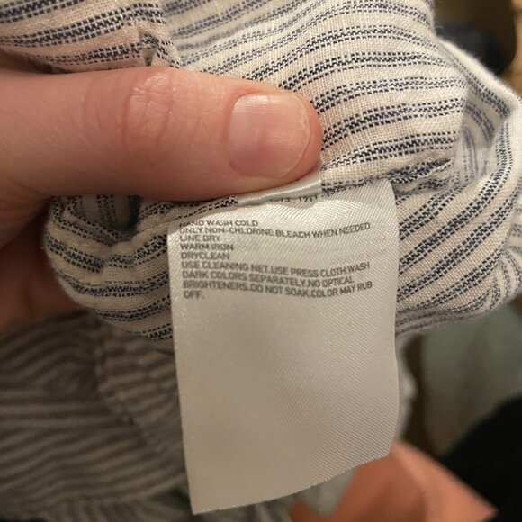 Ines De La Fressange x Uniqlo striped linen shirt-jacket - Picture 5 of 5